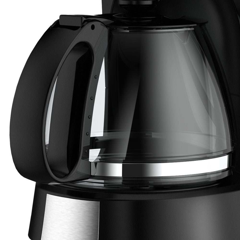 Кофеварка электрическая CENTEK CT-1148 STEEL/BLACK