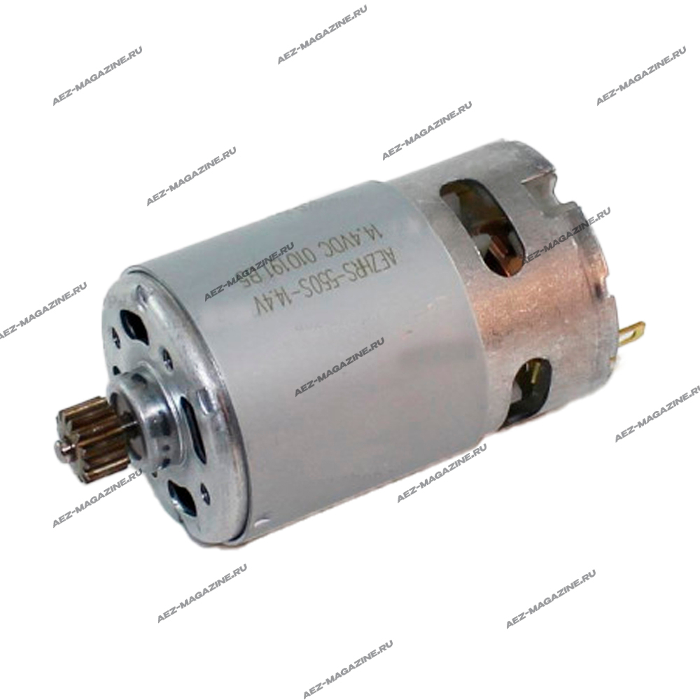 Двигатель с шестерней 14,4В для Макита с 4-мя проточками