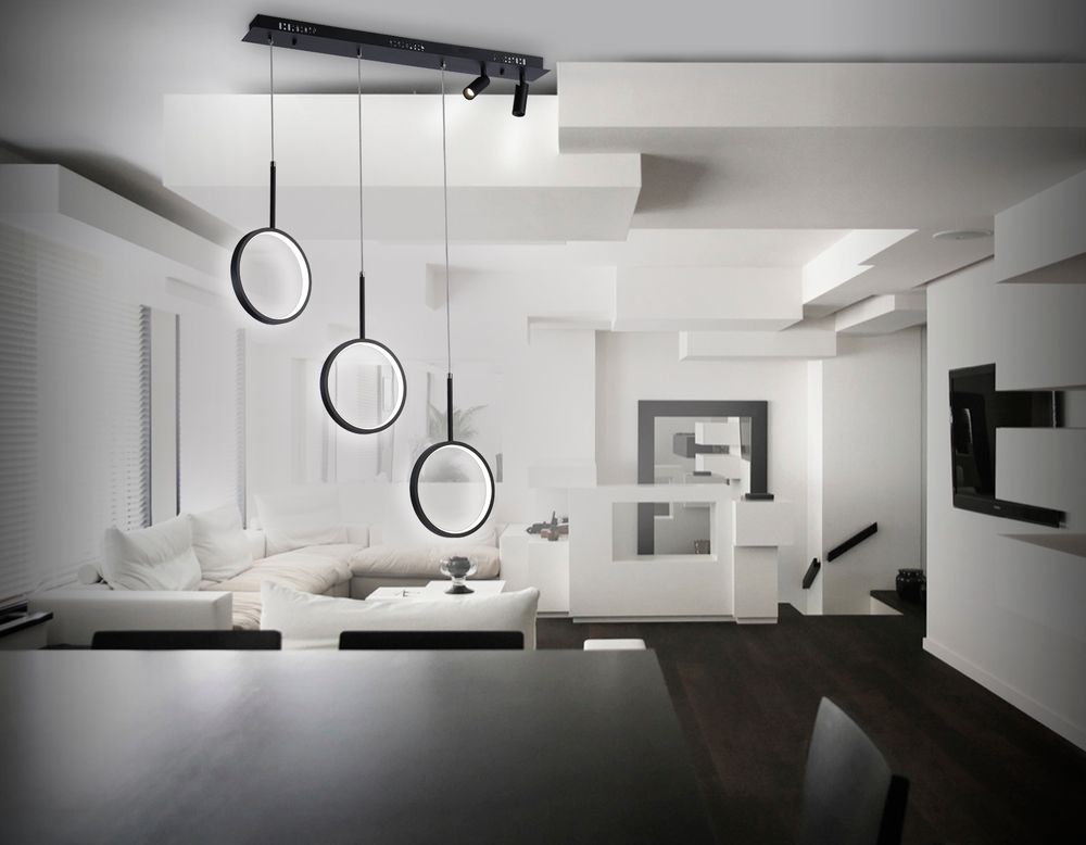 Ambrella Подвесной светодиодный светильник с пультом LineTech FL5278