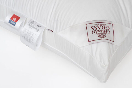 Подушка трехкамерная упругая 68х68 German Grass 3D Thermo Down Grass с эффектом терморегуляции с бортиком