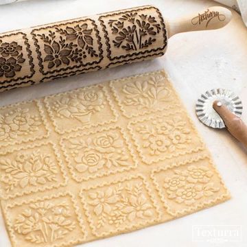 Скалка с узором Весеннее настроение