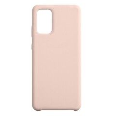 Силиконовый чехол Silicone Cover для Samsung Galaxy S20 Plus (Бежевый)