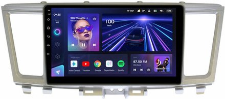 Магнитола для Infiniti QX60, JX35 2012-2016 (пластиковый верх) - Teyes CC3L монитор 9" IPS на Android 10, 8-ядер, CarPlay, 4G SIM-слот