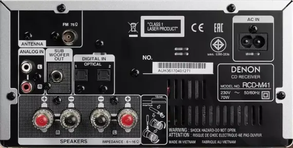 Denon RCD-M41 Black