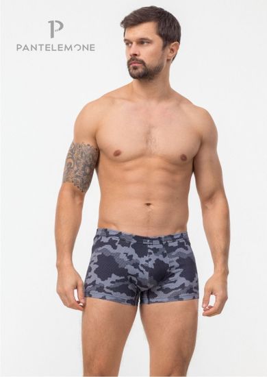 Трусы мужские боксеры Pantelemone PMH-1530, камуфляж серый