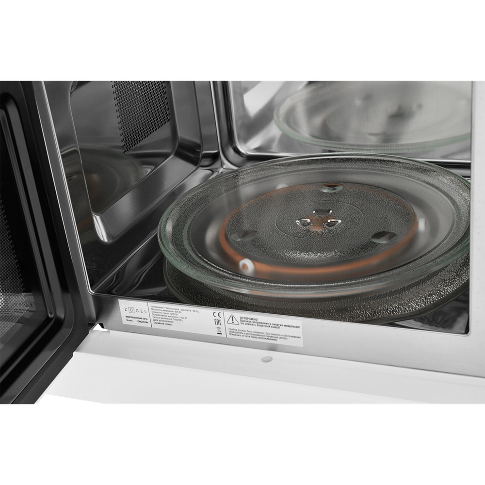 Встраиваемая микроволновая печь ZUGEL ZMO251W