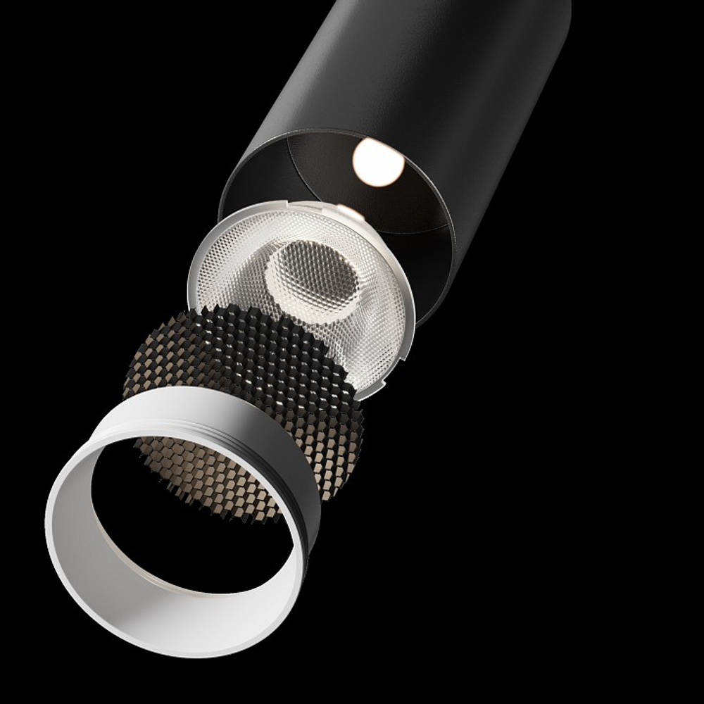 Светильник на штанге Maytoni Technical FOCUS LED C055CL-L12W3K-SS-B