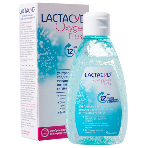 Lactacyd Oxygen Гель для интимной гигиены «Кислородная свежесть» 200 мл