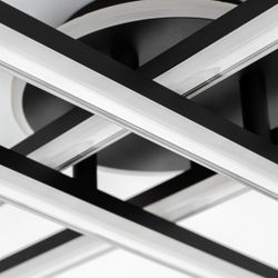 Citilux Trent CL203641 LED Люстра потолочная с пультом Чёрная