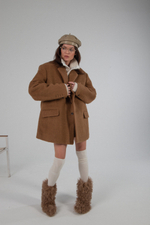 Ботильоны меховые WOOLY