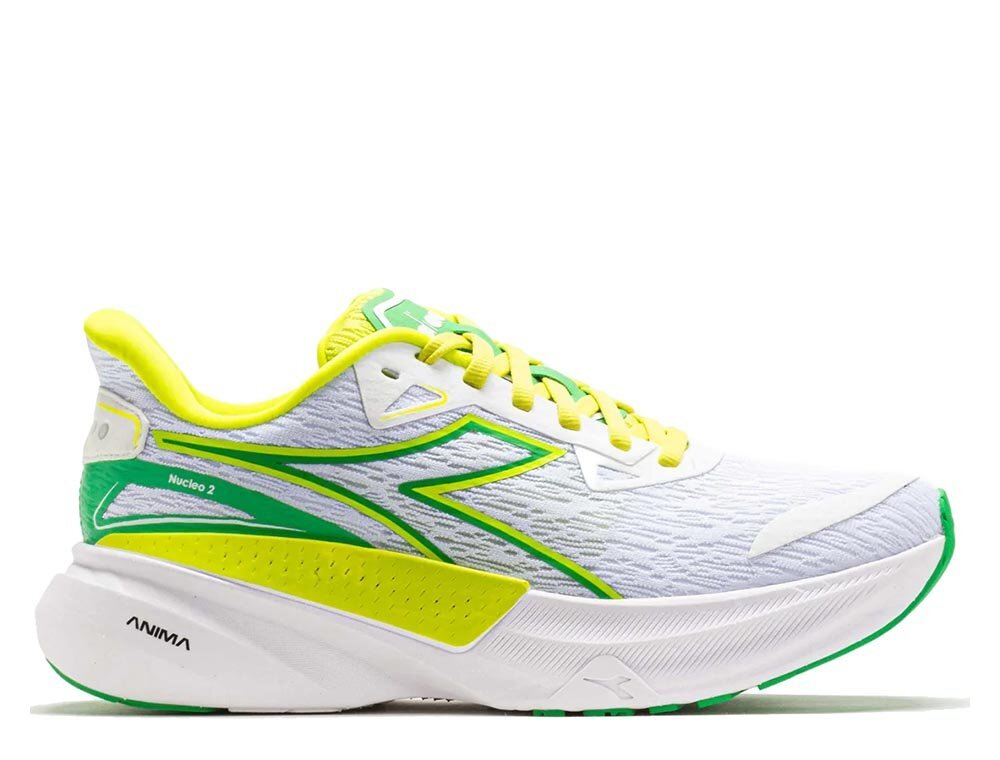 Кроссовки для бега женские Diadora Nucleo 2 W Бело-Зеленые