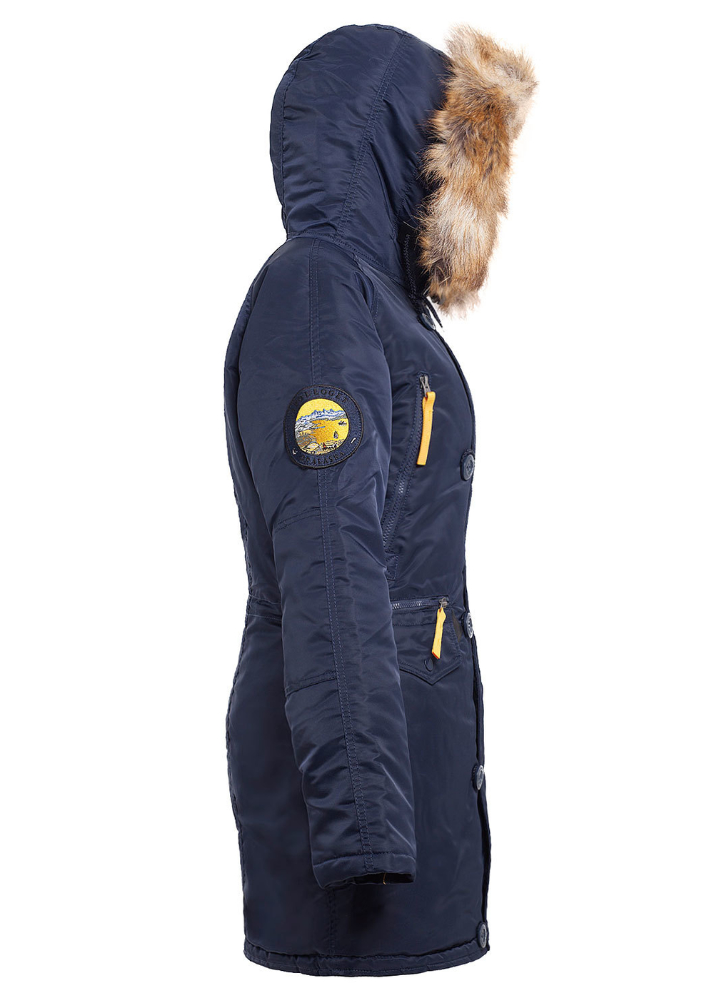 Куртка Аляска Женская - Apolloget Alaska Wmn (т.синяя/желтая - r.blue/yellow)