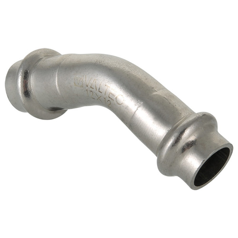 Угольник 45 из нержавеющей стали 42 внутренний-внутренний Valtec, (VTi.959) (уп. 5 шт)