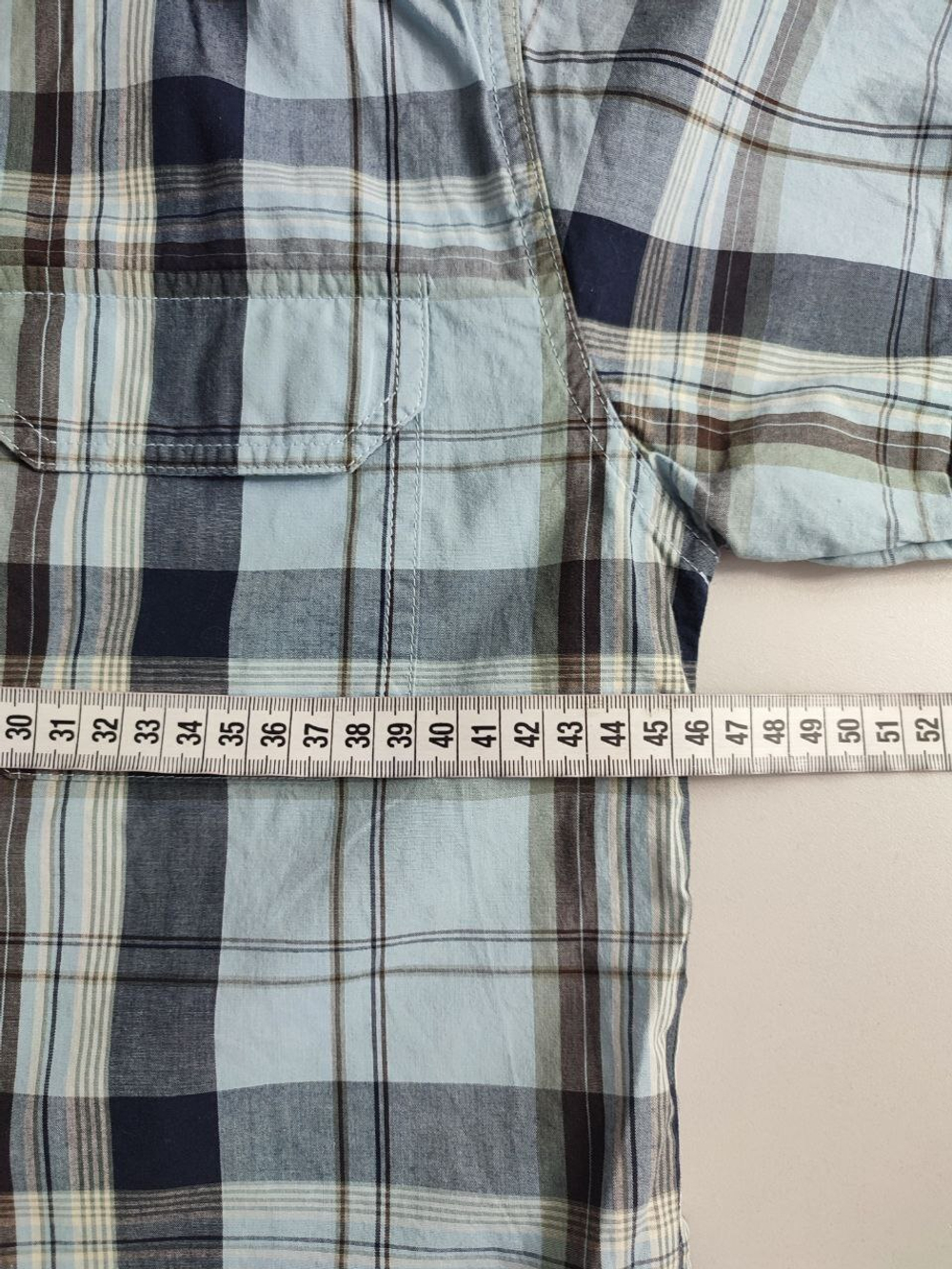 Рубашка Timberland хлопковая в клетку на 10 лет