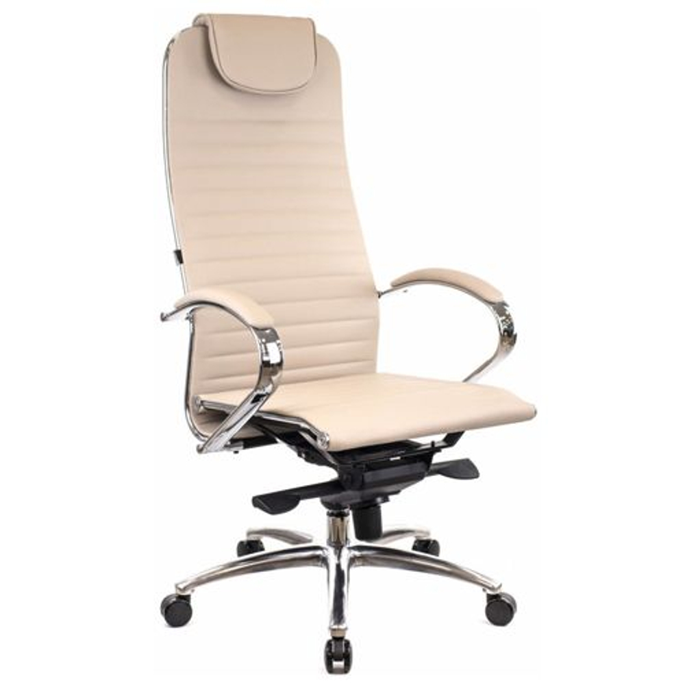 Офисное кресло Everprof Deco PU Beige, Экокожа, Бежевый