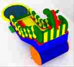 Надувная водная горка с бассейном «Драконий спуск», 17*6*9 м