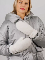 Варежки зимние меховые