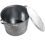 БАК ДЛЯ ВОДЫ СИБРТЕХ ОЦИНКОВАННЫЙ С КРЫШКОЙ 20Л 67548