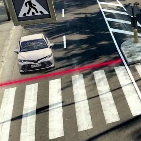 светодиодный проектор стоп линии