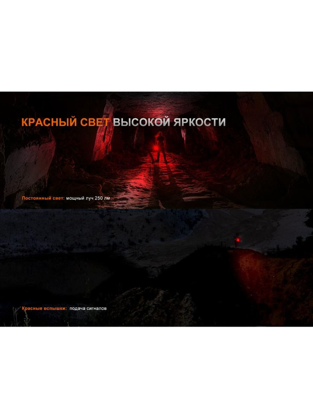 Фонарь Fenix поисковый LR35R Pro 10000 люмен