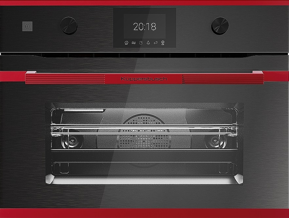 Компактный духовой шкаф с СВЧ Kuppersbusch CBM 6350.0 GPH 8 Hot Chili
