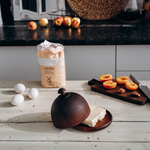 Масленка из дерева Сибирский Кедр для сливочного масла. MS5