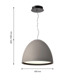 Подвесной светодиодный светильник Favourite Halva 4813-4P
