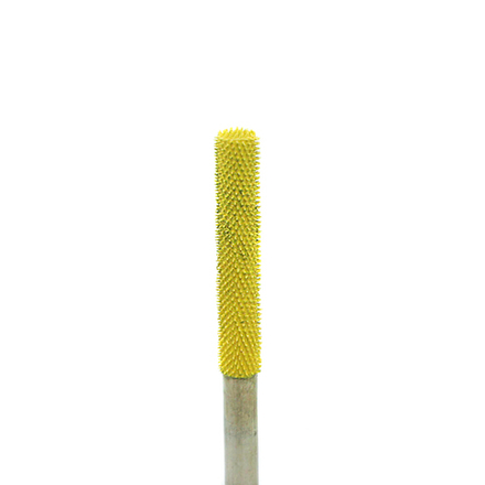 Цилиндр, d хвостовика 6.3 мм x d фрезы 6.35 мм х L фрезы 44,45 мм, желтый
