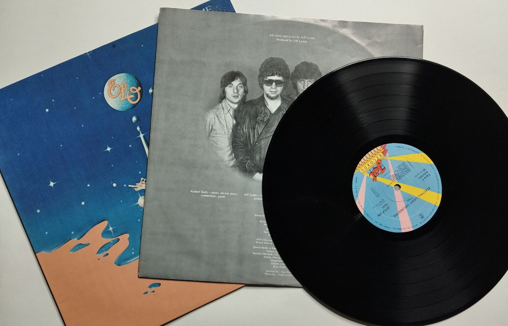 Винтажная виниловая пластинка LP ELO Time (Spain 1981)