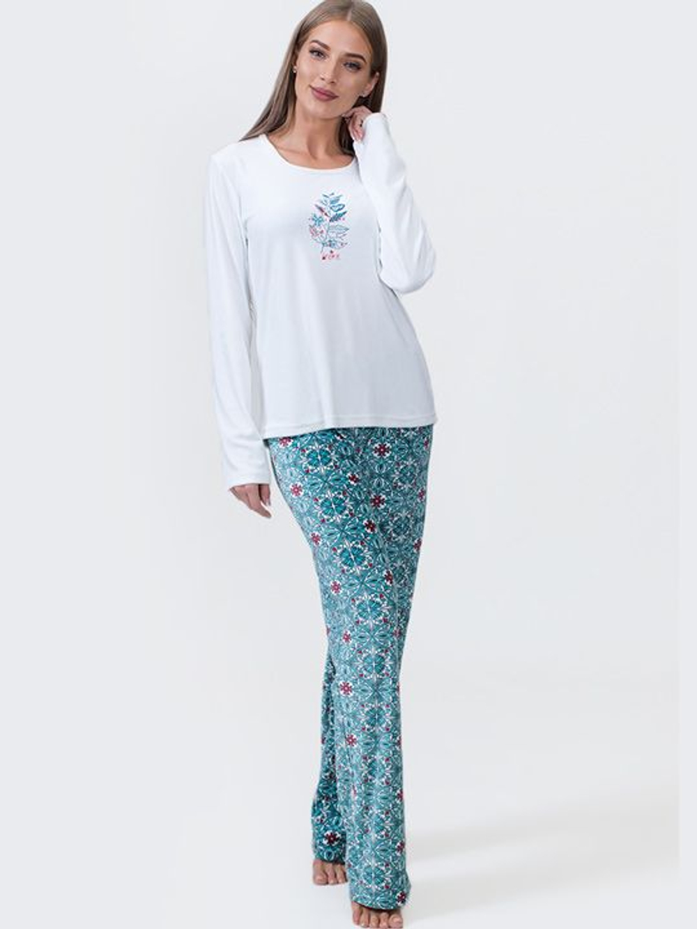 Домашний комплект из трех предметов (Размер: M) (Цвет: мятный)