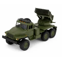 Радиоуправляемый Советский военный грузовик Урал ГРАД 6WD - WPLB-36-2