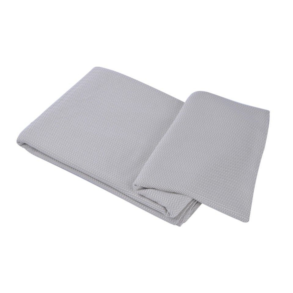 Покрывало 240х260 Casual Avenue Lines Pique дымчатое Турция