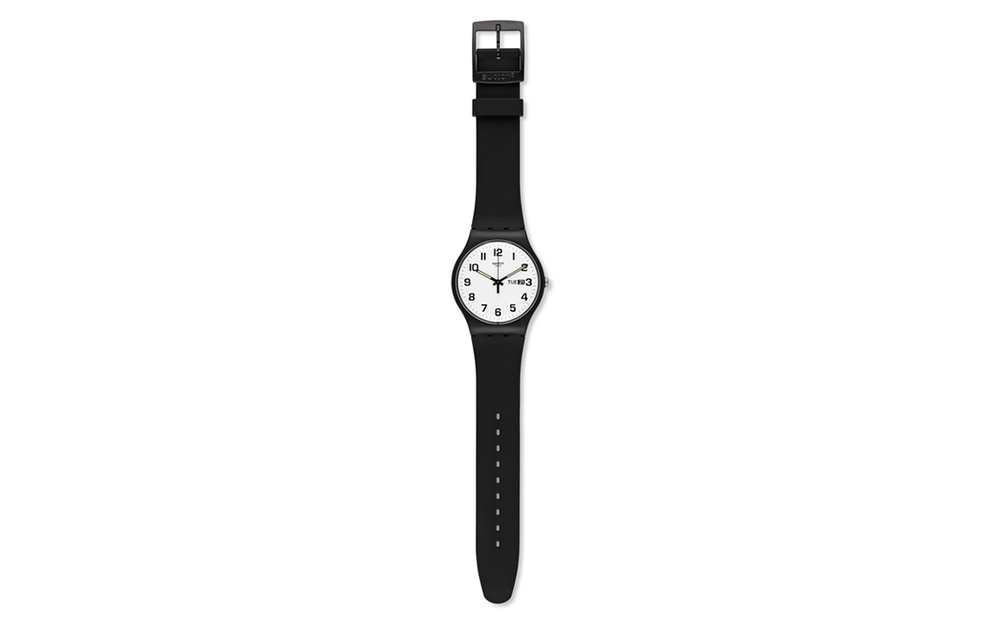 SWATCH Unisex 41mm White Watch SO29B703