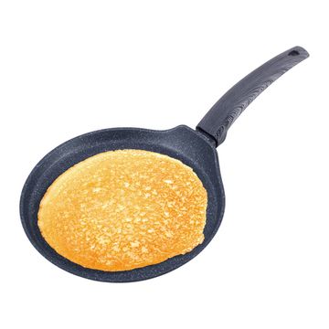 Сковорода блинная 24 см. из кованного алюминия Kamille КМ-4126 с мраморным покрытием