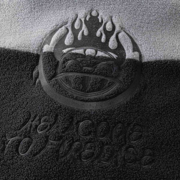 Куртка Furry Big Logo HTF серая/графитовая - фото 13