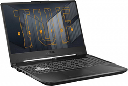 Ноутбук ASUS TUF FX506HE Intel i5-11400H/8Gb/512Gb SSD/No ODD/15.6" FHD IPS Anti-Glare 144Hz/NVIDIA® GeForce RTX™ 3050 TI Laptop GPU 4Gb GDDR6/Wi-Fi/No OS Eclipse Gray 90NR0704-M00AD0