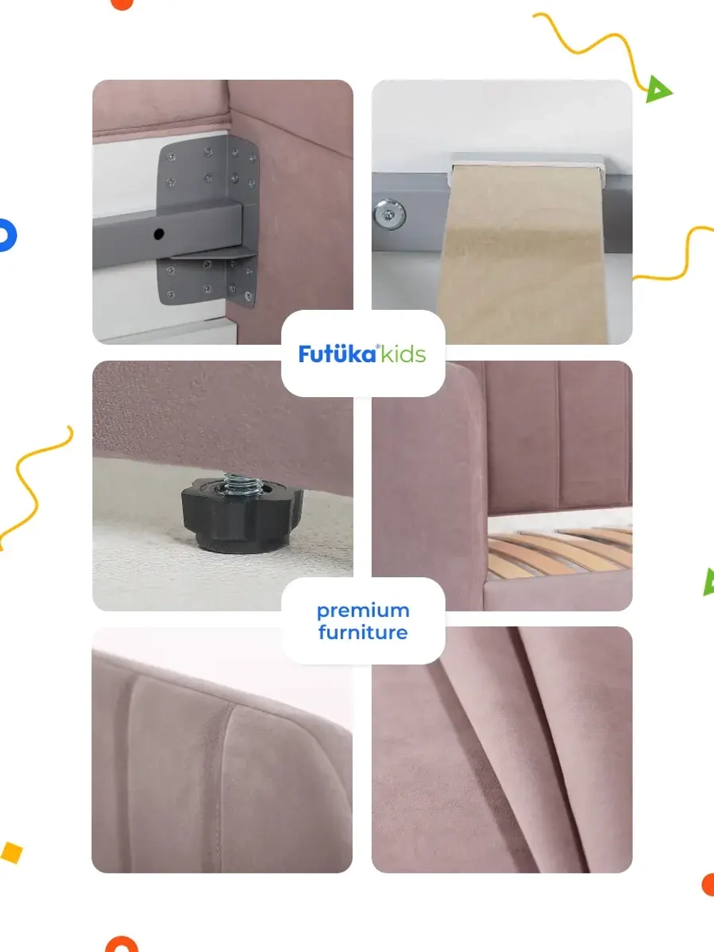 Диван - кровать 160х80 см Crecker ткань Teddy