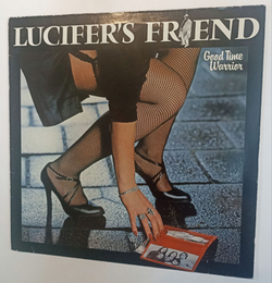 Винтажная виниловая пластинка Lucifers Friend Good Time Warrior (Germany 1978)