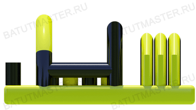 Надувной модуль препятствий «Частокол»