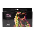 Черная маска Lola Games Party Hard Shy 1141-03lola