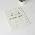 5243180 Папка для семейных документов, 3 комплекта, цвет белый