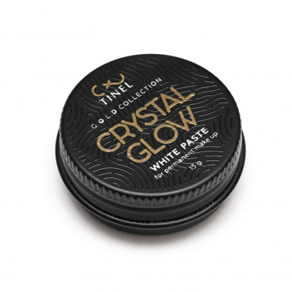 Tinel Контурная паста для бровей Crystal Glow профессиональная, белый, 15 г