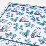 Шейный платок «Совушки», 70×70 см