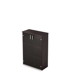 2Ш.017.3 Шкаф для документов средний со стеклом (790*370*1190)