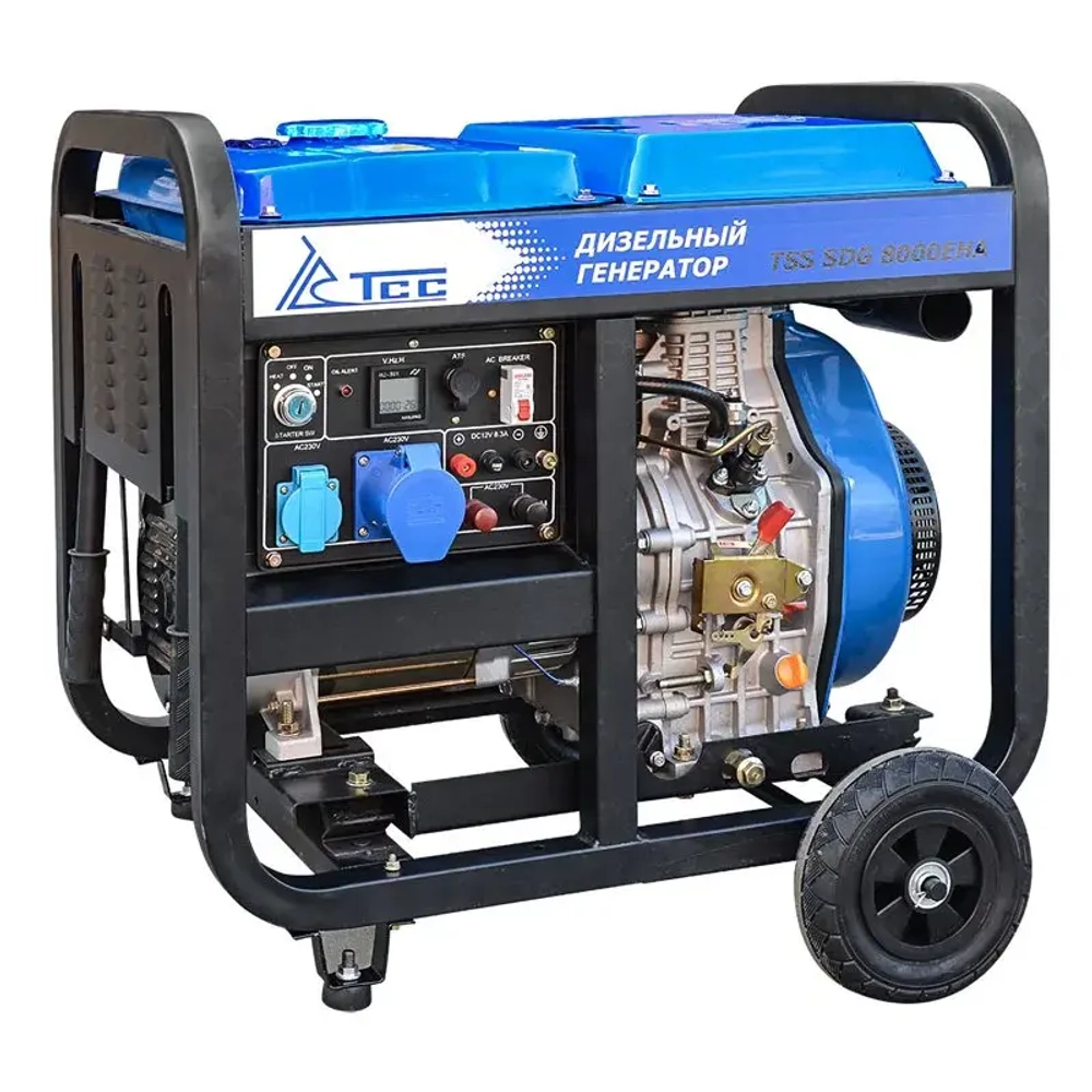 ТСС SDG 8000EHA дизельный генератор с блоком АВР ТСС АВР-С 8000D/230 100050/190137