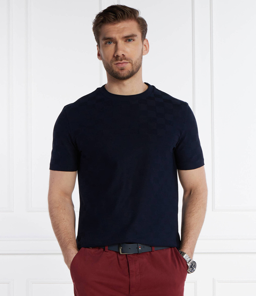 Футболка Thompson 280_PS Boss x Porsche BOSS BLACK - темно-синий(50507786)