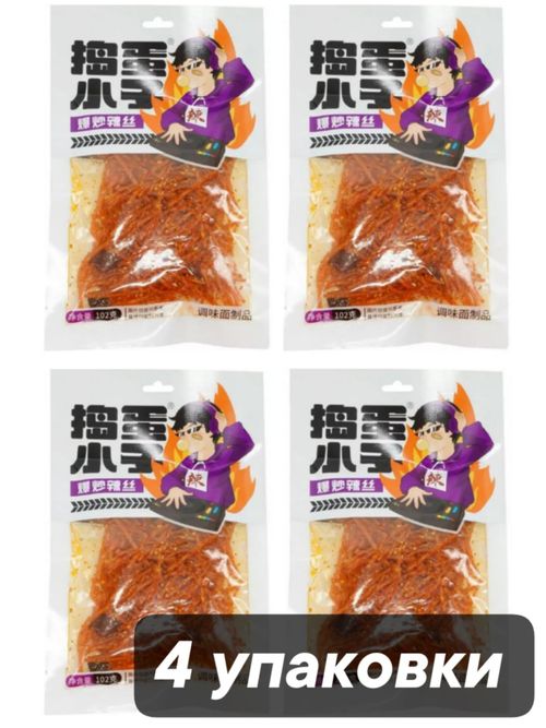 Острые снэки Daodanxiaozi Соломка 102 г x 4 шт