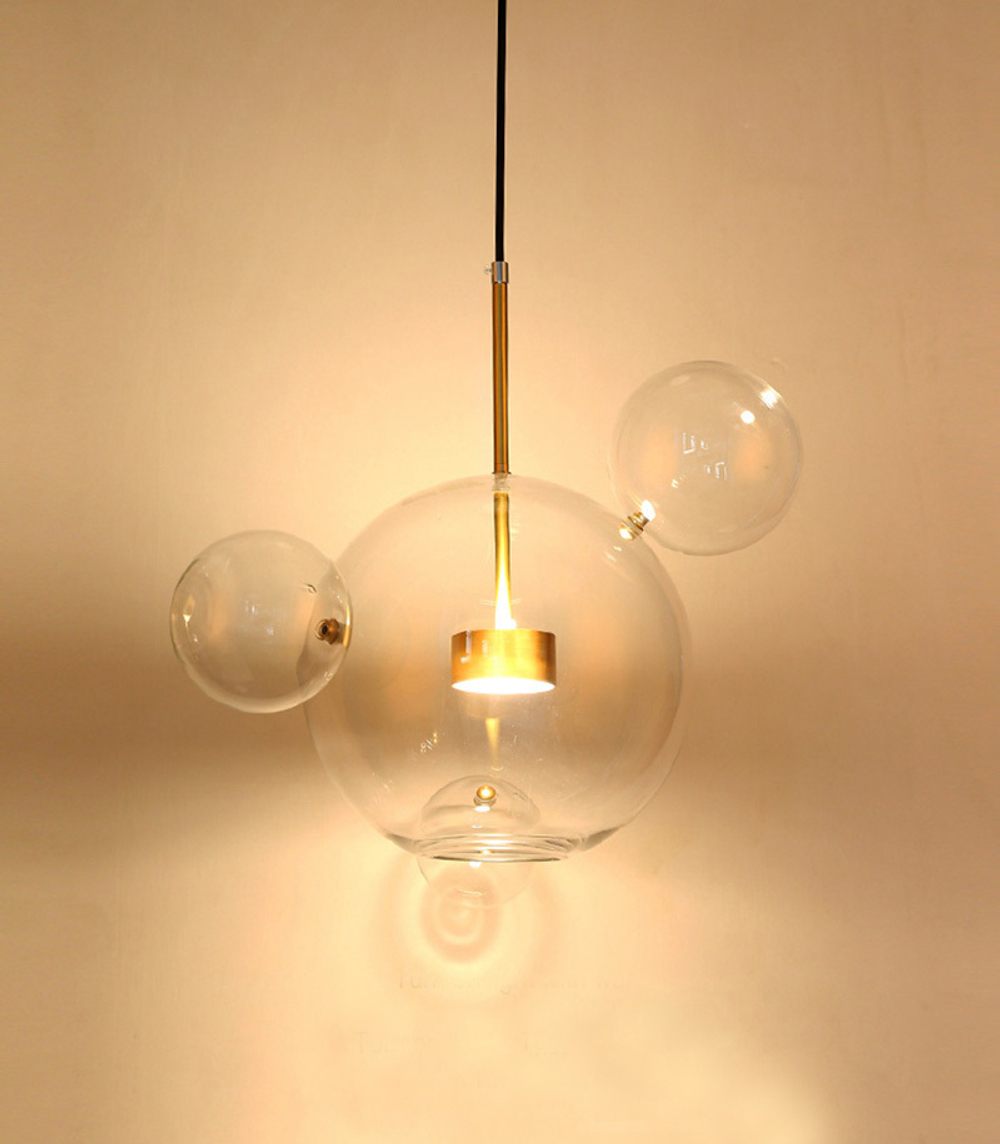Pendant design lamp   Bolle by Giopato & Coombes (4 ball)