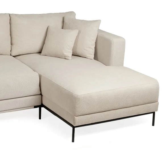 Диван раскладной Colston правосторонний 288 см, светло-серый