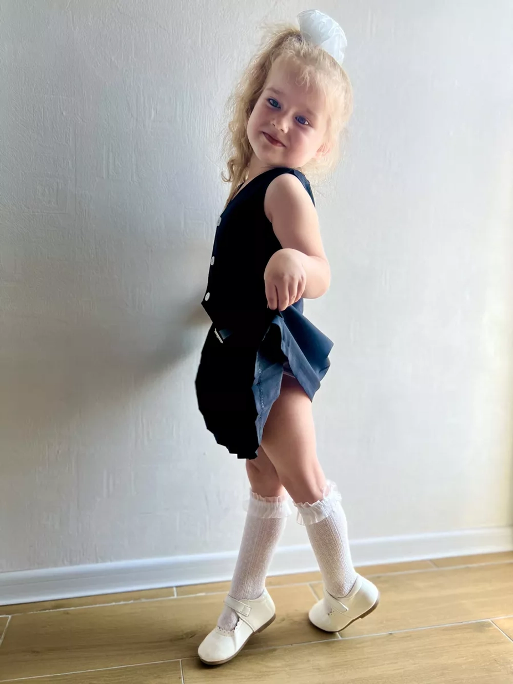 Костюм жилет с юбкой